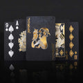 Black Royale PVC Playing Cards – Luxury Waterproof Premium Deck