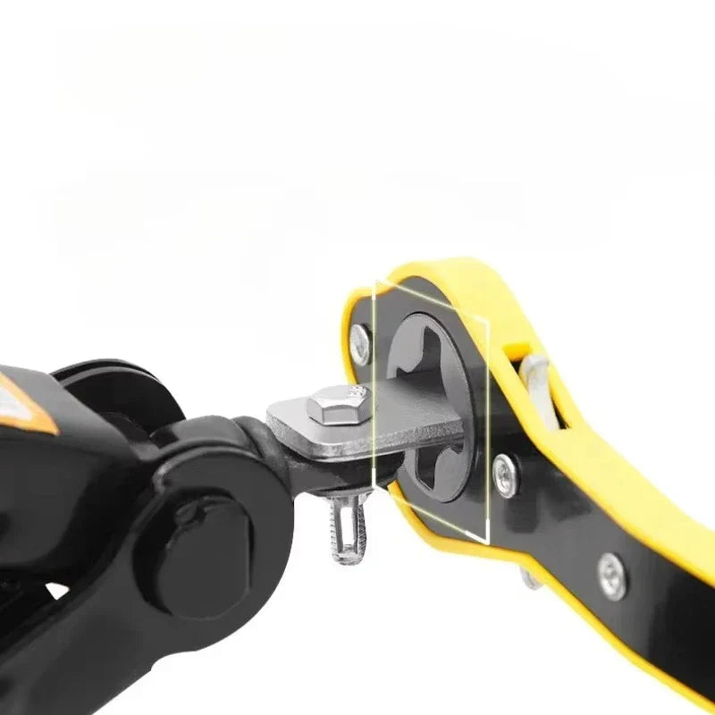 Car jack ratchet tool – Specialized wrench attached to scissor jack mechanism