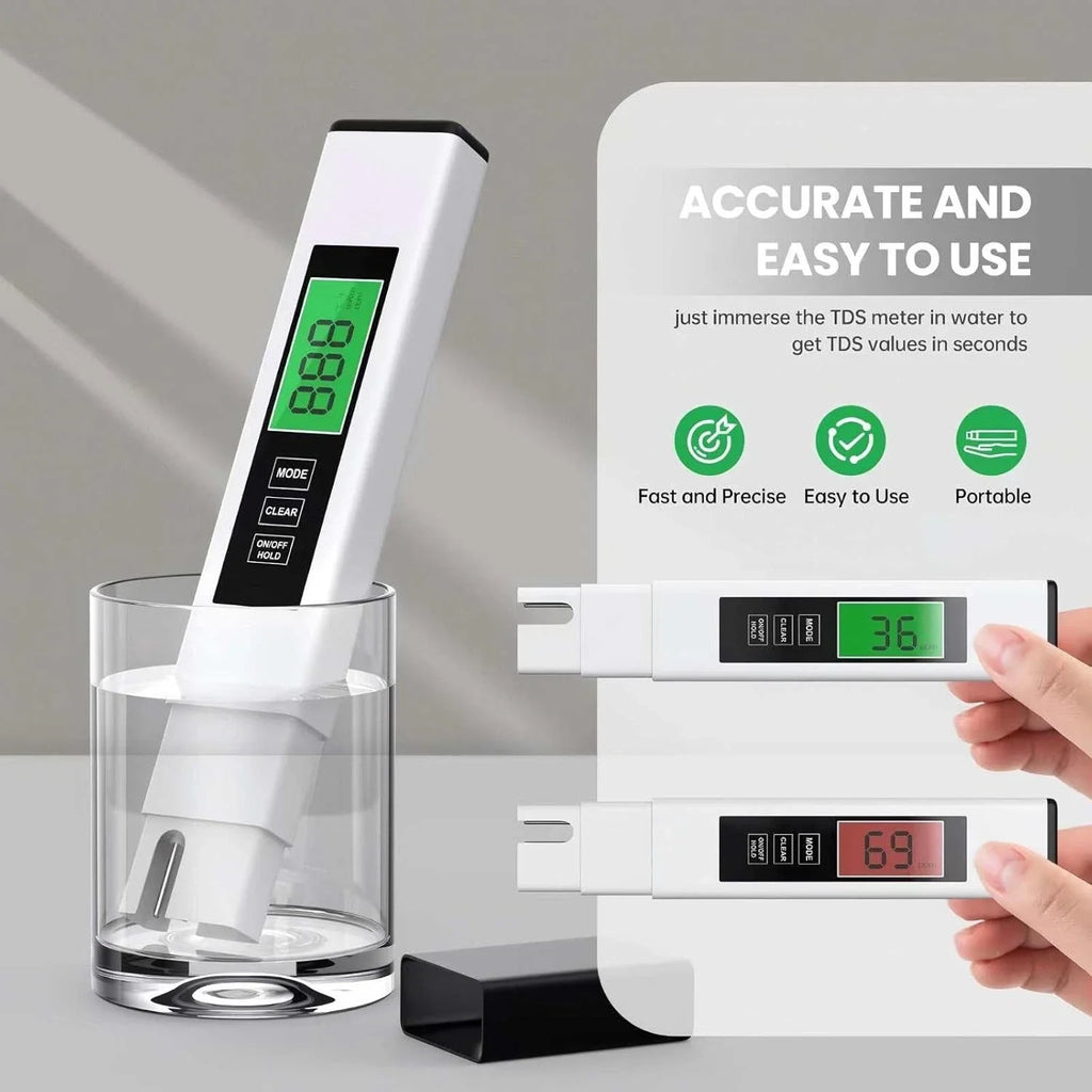 Compact EC tester for hydroponics and plant water monitoring

