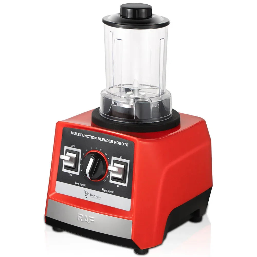 "Multifunction RAF electric blender grinding coffee beans and blending fruits"