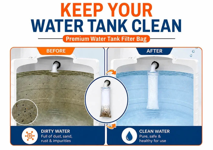 Premium water tank filter bag for clean water

