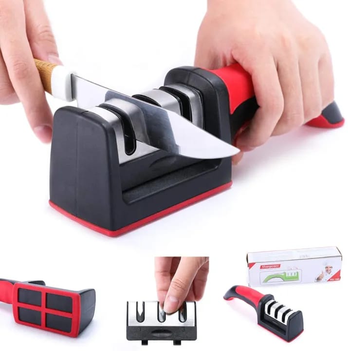 Multifunctional Knife Sharpener-3 Stages Professional Handheld Knife Sharpeners