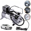 Portable car air pump car air pump electric single cylinder 12V tire emergency pump Tire inflation pump and pressure gauge